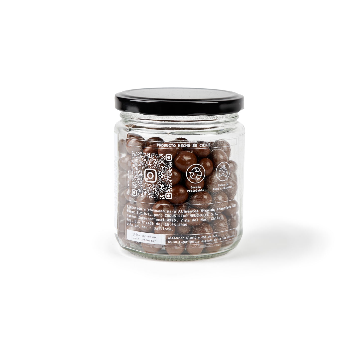 Granos de Café Bañados en Chocolate de Leche 240 g.