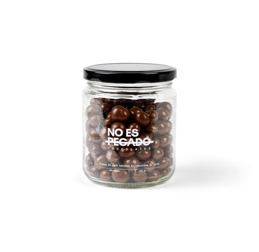 Granos de Café Bañados en Chocolate de Leche 240 g.