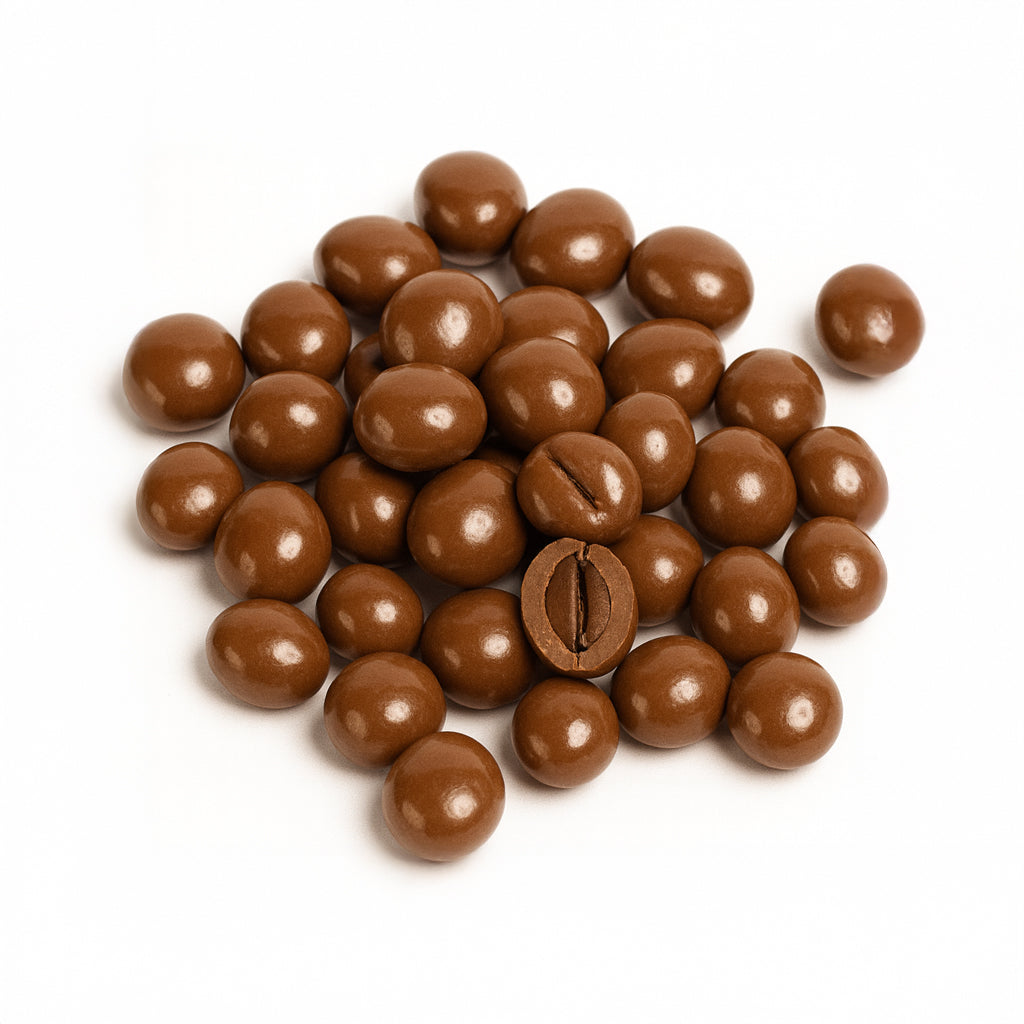 Granos de Café Bañados en Chocolate de Leche 90 g.