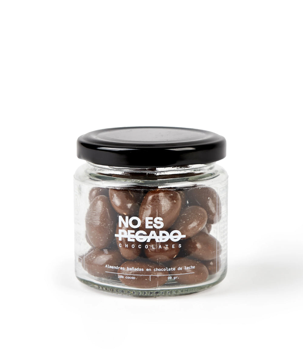 Almendras Bañadas en Chocolate de Leche 90 g.