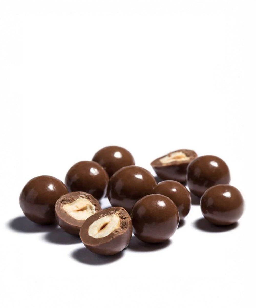 Avellanas Bañadas en Chocolate de Leche 220 g.