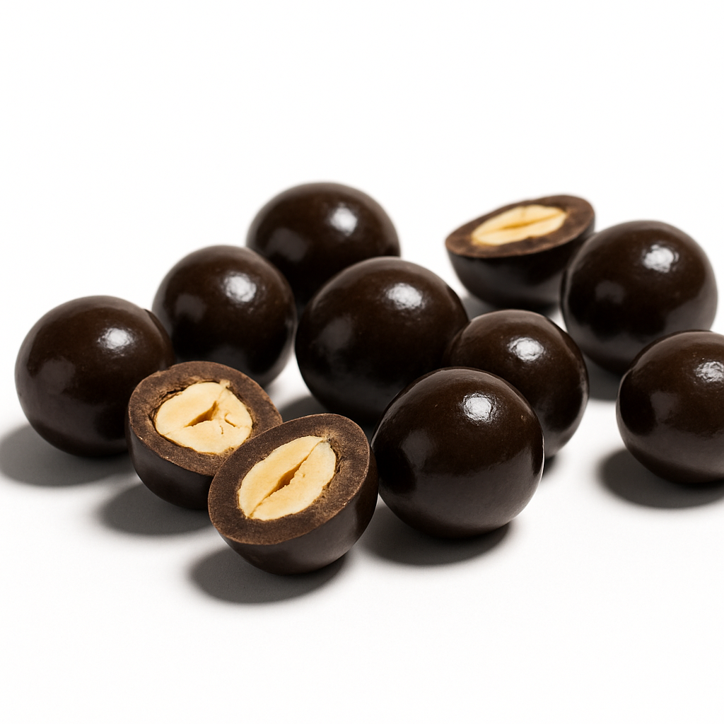 Avellanas Bañadas en Chocolate Semiamargo - Vegano 100 gr