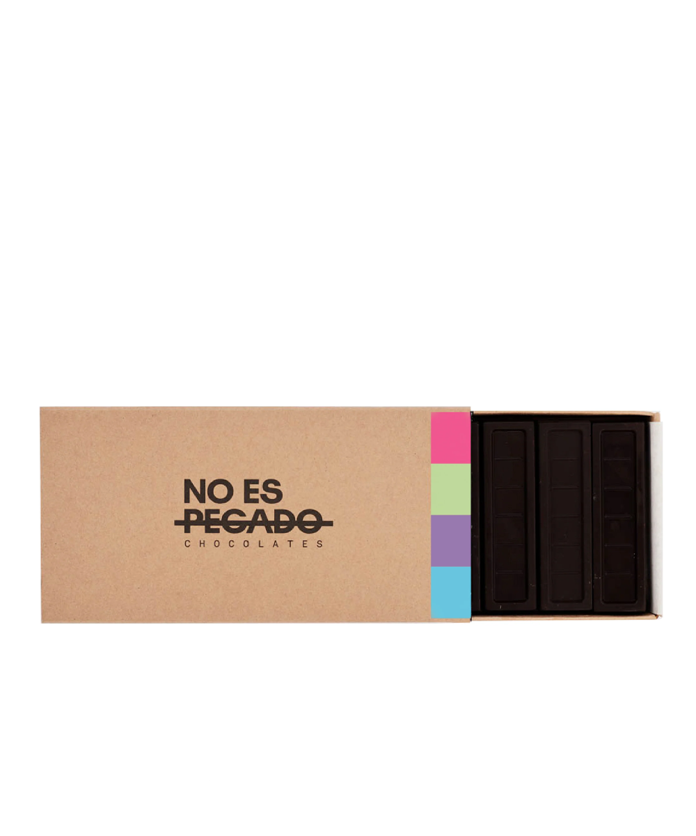 Caja de 7 Barritas de Chocolate Mix Vegano 154 gr
