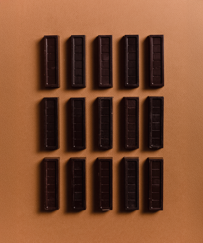 Caja de 7 barritas de chocolate Mix Amargo sin azúcar | 154 grs.