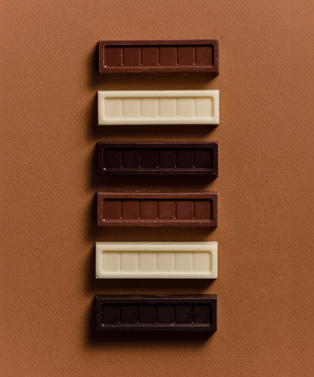 Caja de 7 barritas de chocolate Mix Trilogía | 154 grs.