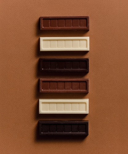 Caja de 7 barritas de chocolate Mix Trilogía | 154 grs.
