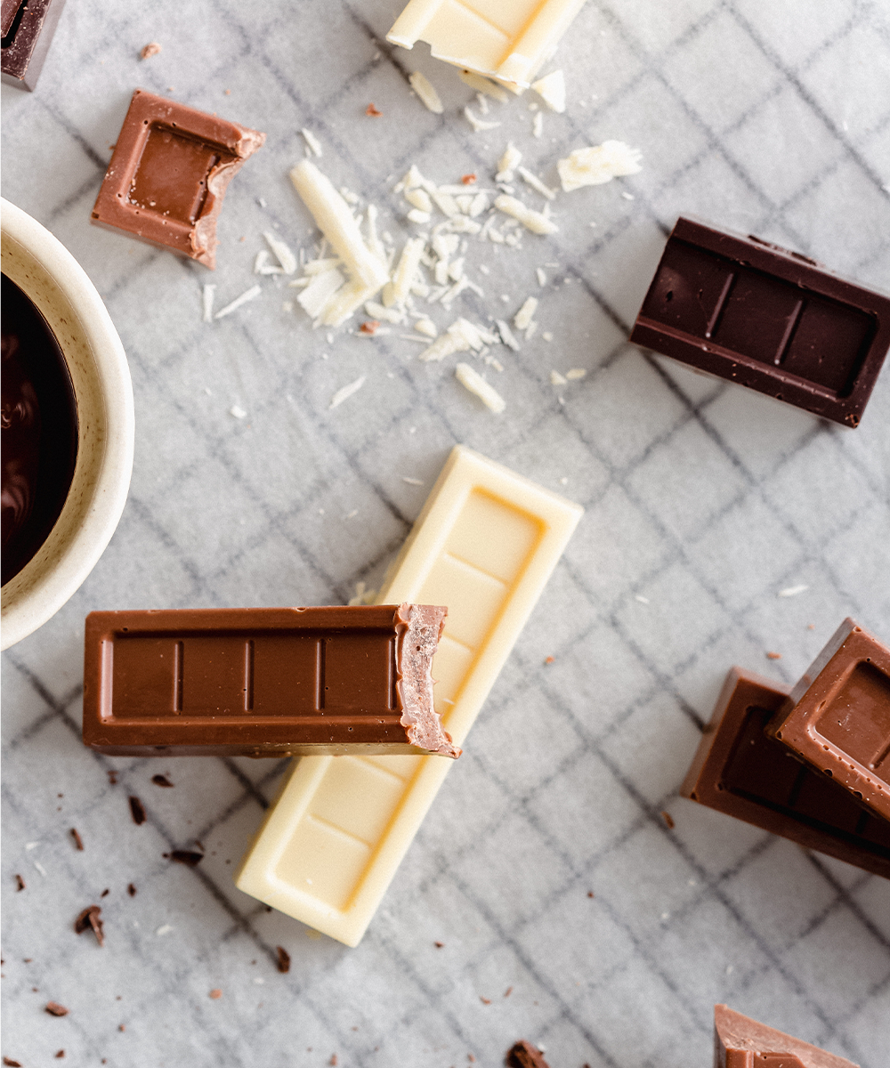 Caja de 7 Barritas de Chocolate Mix Trilogía 154 gr