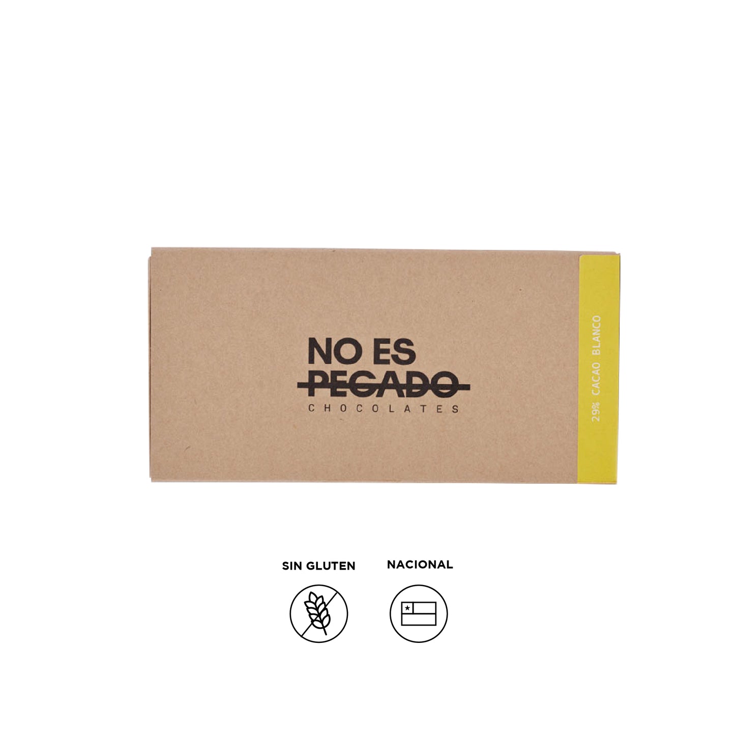 Caja de 7 barritas de chocolate blanco 29% cacao | 154 grs.