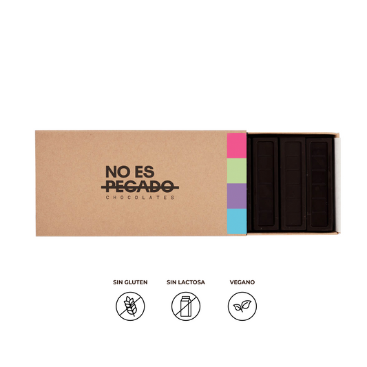 Caja 7 barritas de chocolate Mix Vegano | 154 gr.
