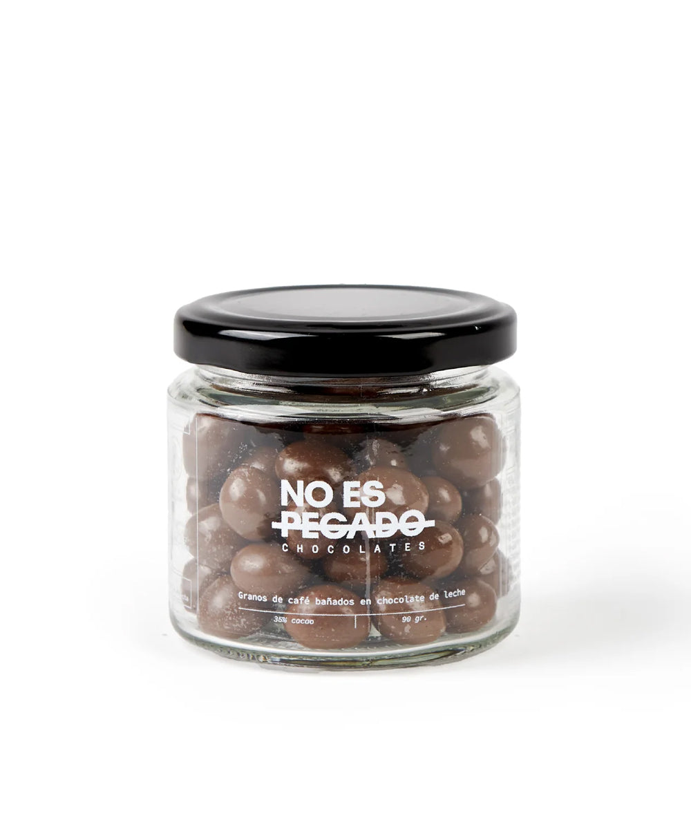 Granos de Café Bañados en Chocolate de Leche 90 g.