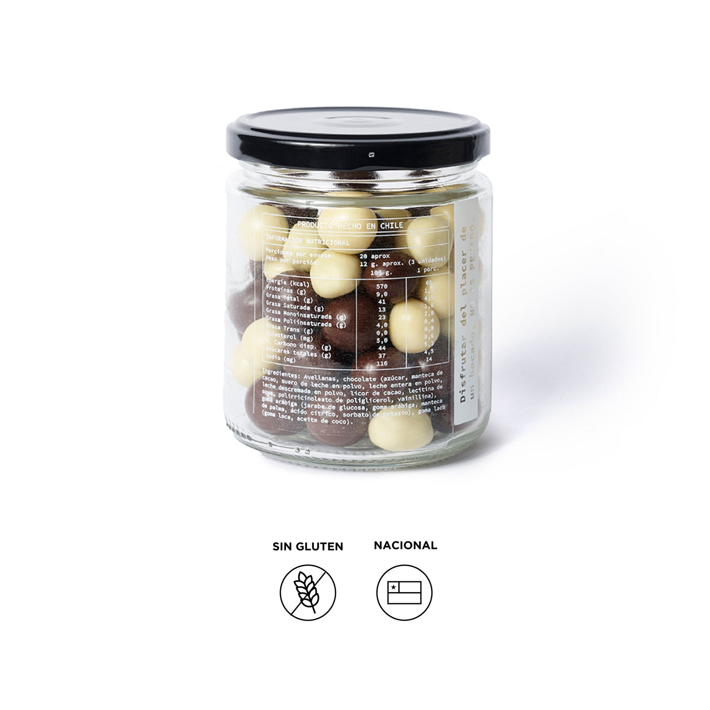 Avellanas Bañadas en Chocolate Mix | 220 grs.