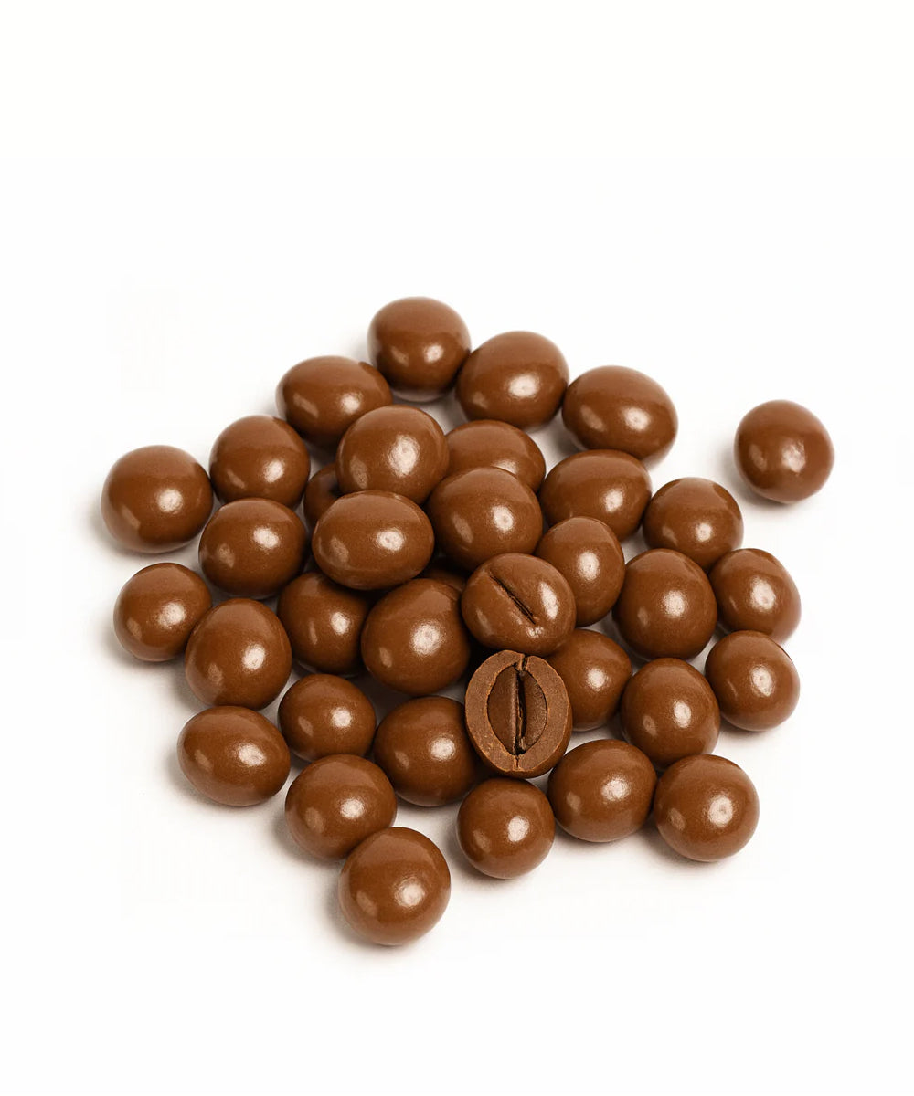 Granos de Café Bañados en Chocolate de Leche 100 g.