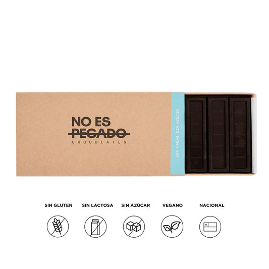 Caja 60 % Cacao Amargo. Sin Azúcar
